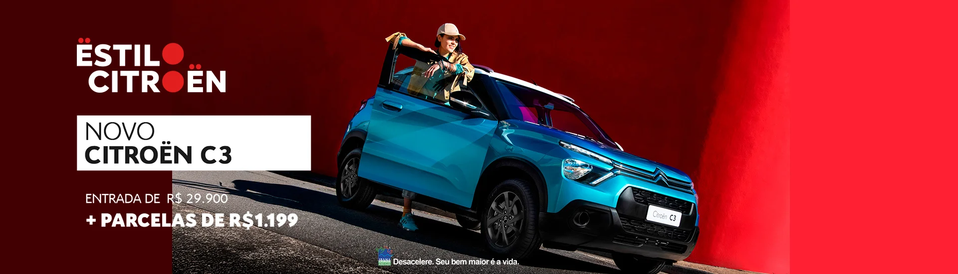 Oferta -Novo Citroën C3